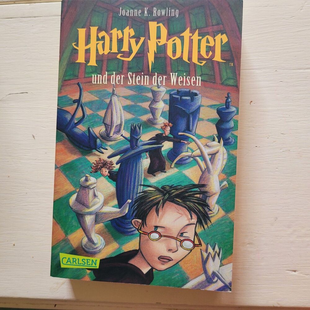 J.K. Rowling Harry Potter und der Stein der Weisen German edition PB Carlsen EUC